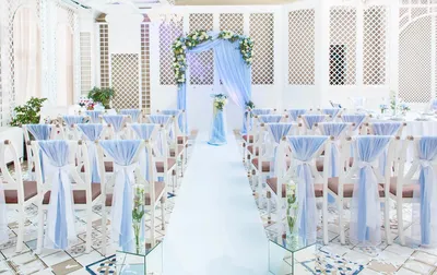 Свадьба в голубом цвете | GOODWILL wedding agency