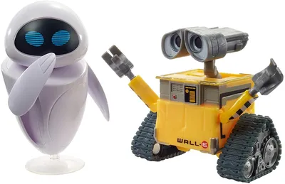 Скачать обои любовь, фантастика, мультфильм, робот, ева, валли, WALL-E,  раздел фильмы в разрешении 1024x1024