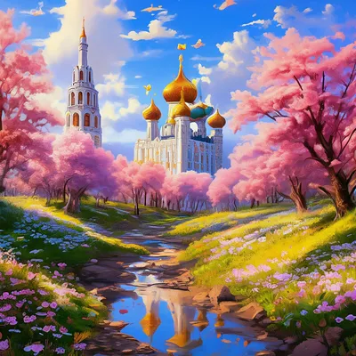 Весна в России | Пикабу