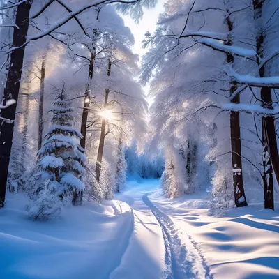 Картинки волшебная зима обои