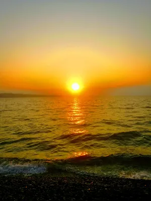 Модульная картина красиво восход солнца над морем – ART-VEK