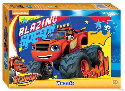 Купить bLAZE AND THE MONSTER MACHINES Вспыш и чудо-машинки: Машинка-монстр  Rescue Blaze, цены на Мегамаркет
