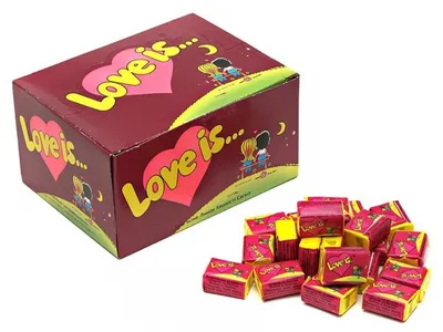 Жевательная резинка Love is вишня-лимон коробка 100 штук - отзывы  покупателей на маркетплейсе Мегамаркет | Артикул: 100023849420
