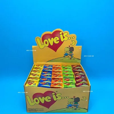 Love Is - турецкий бренд жевательной резинки
