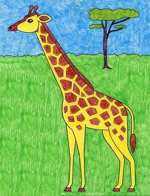 Картинки жирафа детские обои