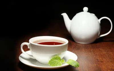 Фото: Чашка черного чая (Черный чай снижает давление). | Заварка по-киевски