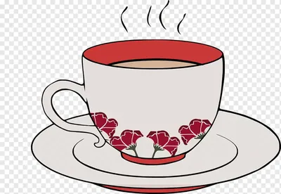 Зима за окном | Чашка чая, Кофейные иллюстрации, Чашка