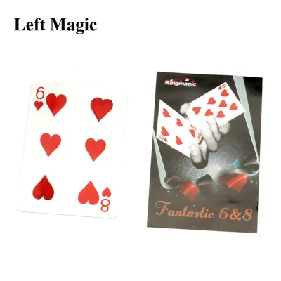 Фантастические 6 и 8 движущаяся точка-карточные фокусы волшебный трюк  закрыть магический реквизит карты профессиональный ментализм комедии |  AliExpress