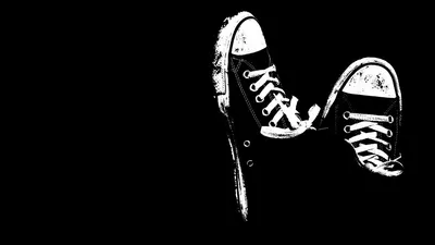 Обои кеды, шнурки, черный картинки на рабочий стол, фото скачать бесплатно  | Cool wallpapers black and white, Black and white wallpaper, Black  wallpaper