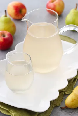 Apple-Pear Kompot (Fruit Drink) Яблочно-Грушевый Компот - Olga's Flavor  Factory