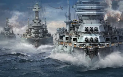 Корабли World of Warships обои для рабочего стола, картинки и фото -  RabStol.net