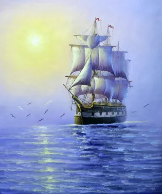 Старинный пиратский корабль, рисунок …» — создано в Шедевруме