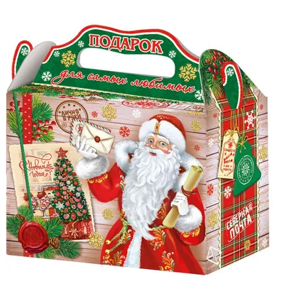 Eco-Shop Подарочная коробка к Новому году / для детей и взрослых
