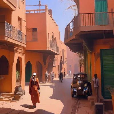 Из Европы в Африку. Яркие краски Марокко.