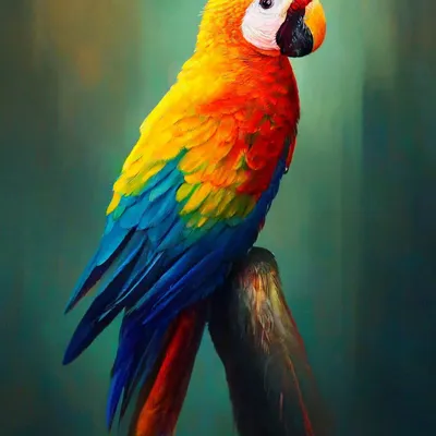 Самые красивые попугаи - 88 фото