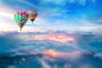 Красивые воздушные шары - фото и картинки: 61 штук