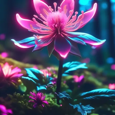 Самый красивый и волшебный цветок в…» — создано в Шедевруме
