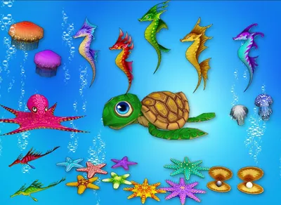Красивые морские раковины, морские звезды и песок на светлом фоне ::  Стоковая фотография :: Pixel-Shot Studio