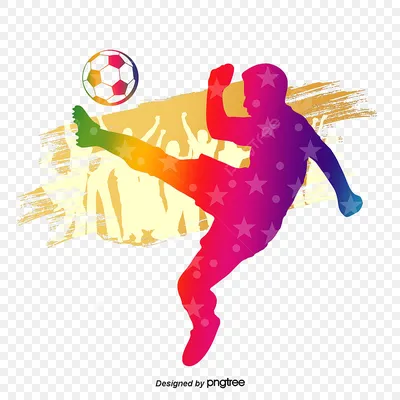 Футбол с мячом, крутые футболисты, …» — создано в Шедевруме