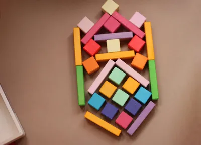 Умные кубики» набор (80 мини-пазлов, размер 6,5 см) акция