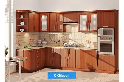Угловая кухня Марта на заказ в СПб — Невские Кухни | Угловые кухни на заказ  в СПб