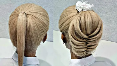 Hairstyles in kindergarten: original ideas and novelties - hairdesignon.com  | Детские прически, Простые прически, Как сделать волосы гуще