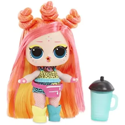 LOL Surprise Dolls Hair Goals Glamour Queen Glitter Blond Hair Pink | eBay