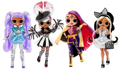 LOL OMG Movie Magic dolls: Gamma Babe, Starlette, Spirit Queen, Miss Direct  - YouLoveIt.com