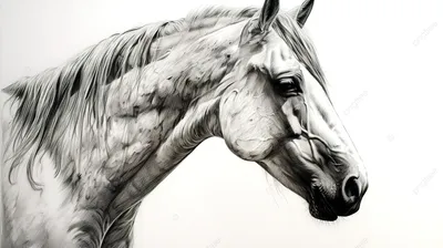 Чертеж карандаша лошади иллюстрация штока. иллюстрации насчитывающей конец  - 29272093