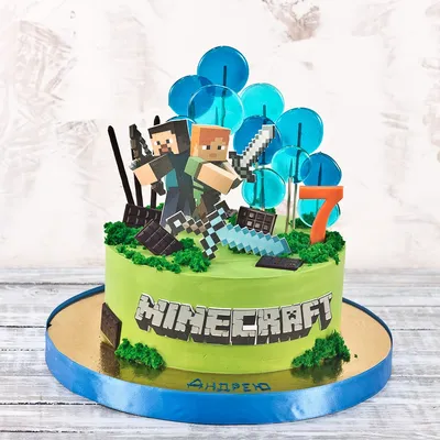 Вафельные картинки на торты \"Майнкрафт (Minecraft)\" №008 на торт, маффин,  капкейк или пряник | \"CakePrint\"™ - Украина