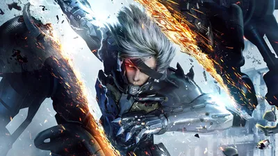 Скачать обои sword, DLC, Blade Wolf, LQ-84i, Maverick, Metal Gear Rising: Revengeance, Armor Breaker, раздел игры в разрешении 1024x1024