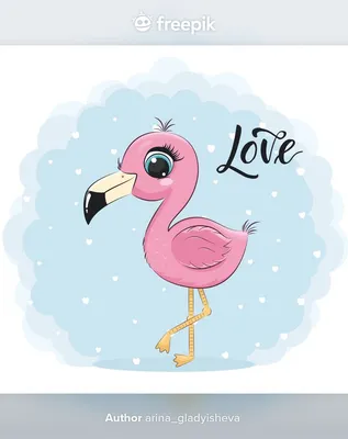 Cute Pink Flamingo. Милый Розовый Фламинго … #reginast777 #reginaart  #cuteanimals #Flamingo #CuteFlamingo #PinkFlamingo #CutePinkFlamingo… |  Instagram