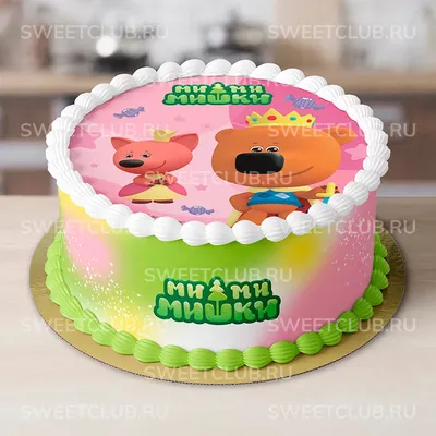 Торт Мимимишки. Торт мультяшка. | Торт