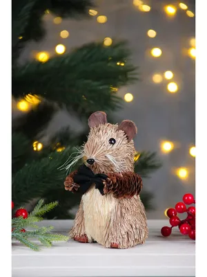 Новогодняя мышка своими руками: мастер-класс - Телеканал «О!»