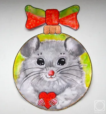 Новогодняя ёлочка-мышка с мышатами — Интернет-проект \"МЫ ВМЕСТЕ\"