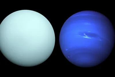 Плакат обучающий А1 ламинир. Планета Нептун развивающий 610x914 мм - купить  с доставкой по выгодным ценам в интернет-магазине OZON (343072316)