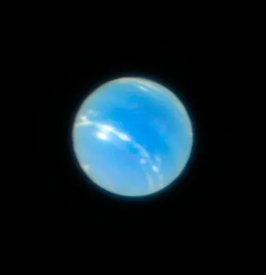 нептун в 3d голубая планета на фоне черного космоса, орбита, космические  планеты, Сатурн фон картинки и Фото для бесплатной загрузки