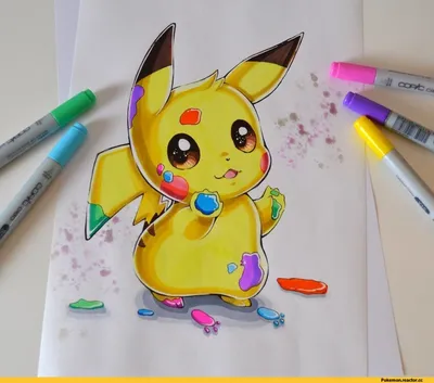 Pikasso / Pikachu (Пикачу) :: Pokedex :: Pokemon Characters :: Pokémon Art  :: Pokémon (Покемоны) :: Lighane (Lisa Saukel) :: красивые картинки ::  artist :: фэндомы :: art (арт) / картинки, гифки, прикольные комиксы,  интересные статьи по теме.