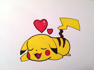Милые картинки для срисовки карандашом покемоны (37 шт)