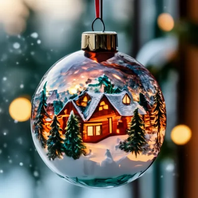Акриловая елочная подвеска, милые рождественские украшения, новогодние  рождественские украшения, вечеринка – лучшие товары в онлайн-магазине Джум  Гик