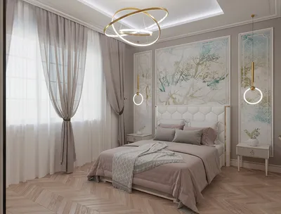 Модные обои для спальни 2020 года - лучшие решения для дизайна интерьера на  фото от SALON
