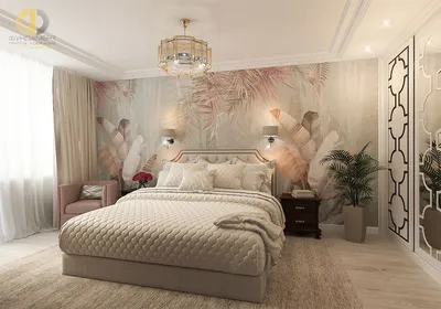 Дизайн спальни обои: создайте уютный и стильный интерьер [89 фото]
