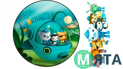 Octonauts Octopod Playset Moose Октонавты Октобаза подводная станция: 2 495  грн. - Другие игрушки для детей Киев на Olx