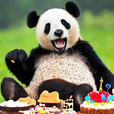 Умка и Амиго поздравляют с Днем рождения - Мишка Умка и его друг панда Амиго
