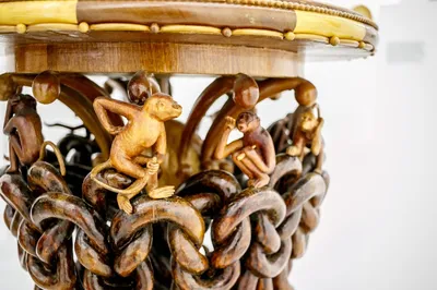 Статуэтка-сувенир «Сова», резьба по дереву, ручная работа, цвет дерева орех  | Брестская Фабрика Сувениров