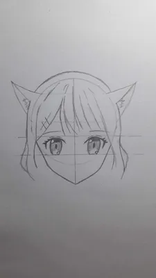 Как нарисовать аниме девочку