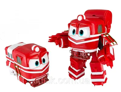 Robot Trains. Игрушечный паровозик Роботы-поезда - Вито от Silverlit, 80162  - купить в интернет-магазине ToyWay.Ru