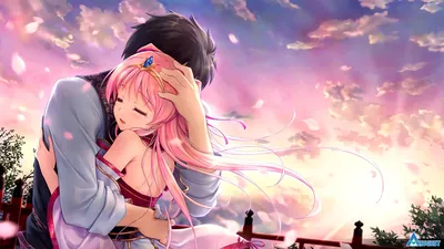 Романтичные картинки аниме обои