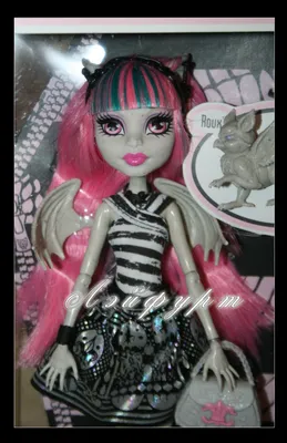 MONSTER HIGH Кукла Рошель Гойл (Rochelle Goyle) серия \"Страшное  путешествие\" - «Французский стиль Monster High!» | отзывы