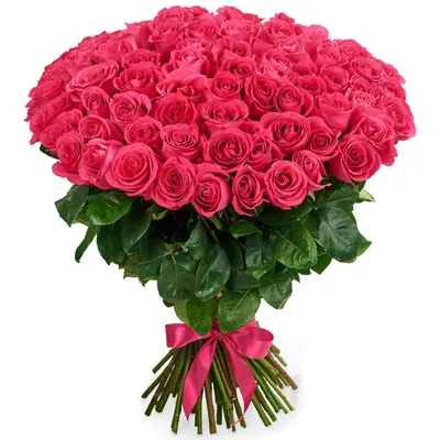 Букет из 25 нежно-розовых роз 50 см (Россия) купить в СПб в  интернет-магазине Семицветик✿
